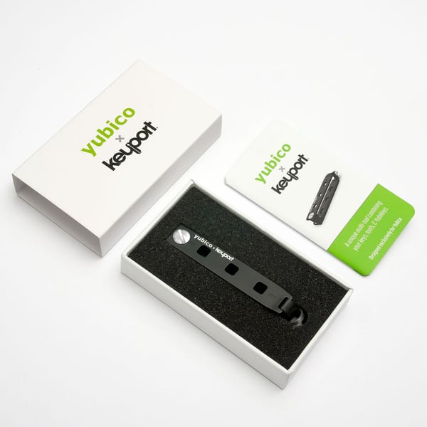 Yubico Pivot 2.0, Gjuten aluminium, Svart, 1 styck, 20 g, Låda