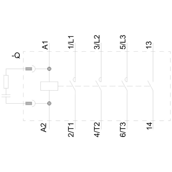 Siemens 3RT2016-2EP01, 70 mm, 52 mm, 127 mm, 78 mm, 272 g, 1 kpl