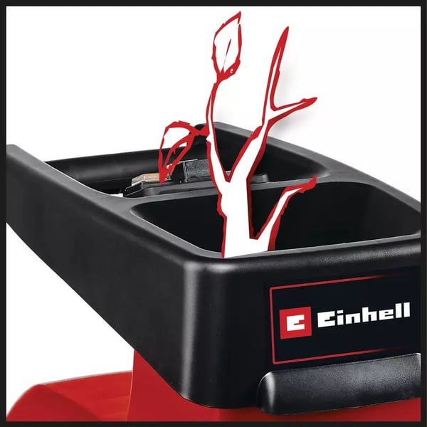 Einhell 3430635, 60 L, Terä, musta, Punainen, 4000 RPM, 4,5 cm, 2800 W