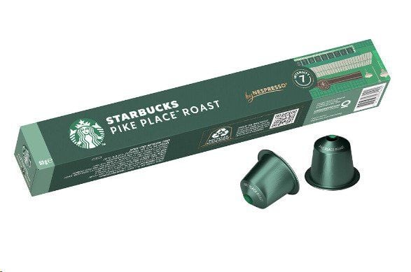Kaffekapsler, STARBUCKS® by Nespresso®, Lungo Pike Place Roast - (10 stk.)