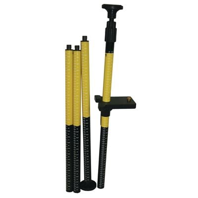 Stanley 1-77-184, Vaaitussauva, Musta, Keltainen, Lattia, Stanley, 3200 mm