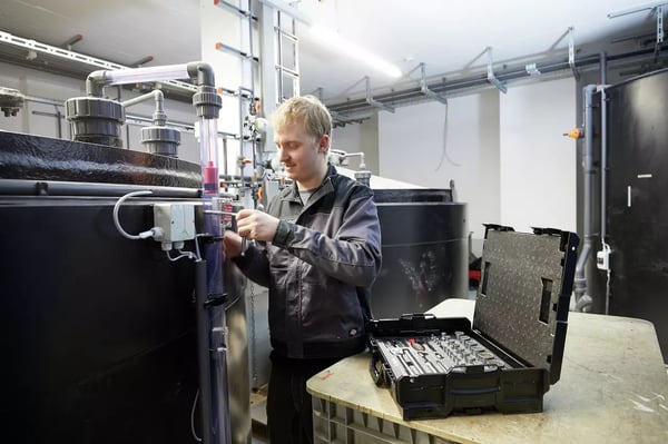 Wiha 44685 hylsy- ja kärkisarja 1/4 ja 1/2, 60 osaa, L-BOXXissa
