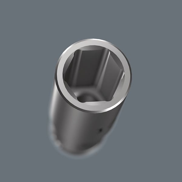 Wera 05004565001, Avainsarja, 1/2", metrinen, 6 päätä(iä), 10,13,15,16,17,19 mm, 290 mm