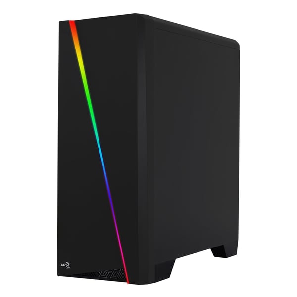 AeroCool Cylon datorchassi ATX Mid Tower, svart akrylfönster