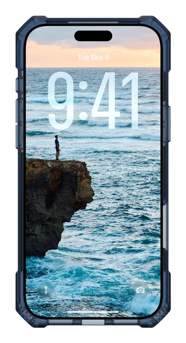 Urban Armor Gear 114541114151, Etui, Apple, iPhone 17 Pro Max, 17,5 cm (6.9"), Skyblå