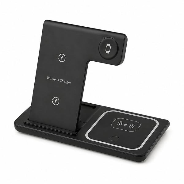 Budi trådlös laddare 3in1, 15W