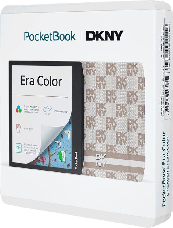 PocketBook Era Color, 17,8 cm (7"), E Ink Kaleido, 1264 x 1680 piksler, 632 x 840 piksler, ACSM, AZW, AZW3, CBR, CBZ, CHM, DOC, DOCX, DjVu, EPUB, E...