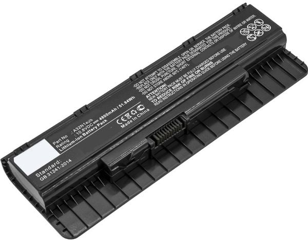 CoreParts - Batteri til bærbar PC - litiumion - 4800 mAh - 51.8 Wh - svart - for ASUS G551JK; G551JW; G551JX