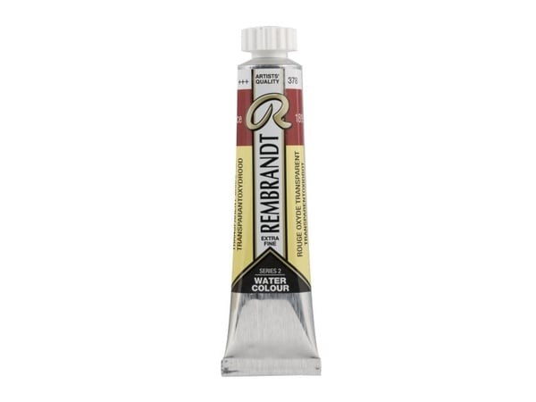 Rembrandt akvarelltube Transparent Oxide Red 378