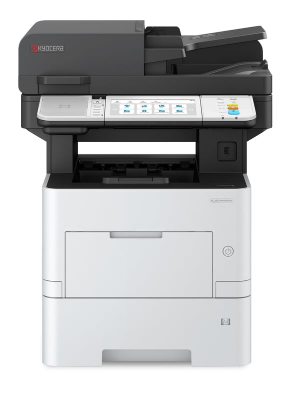 Kyocera ECOSYS MA5500ifx - Skrivare - svartvit - Duplex - laser - A4/Legal - 1200 x 1200 dpi - upp till 55 sidor/minut - kapacitet: 600 ark - USB 2...