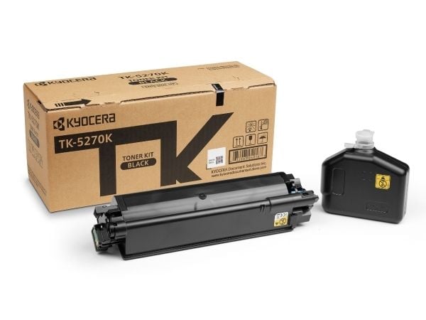 Kyocera TK 5270K - Svart - original - tonerpatron - for ECOSYS M6230, M6630, P6230 Kyocera TK 5270K - Svart - original - tonerpatron - for ECOSYS M6230, M6630, P6230