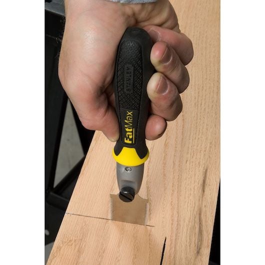 Stanley 0-20-331, Trä, Svart, Rostfritt stål, Gul, 120 mm