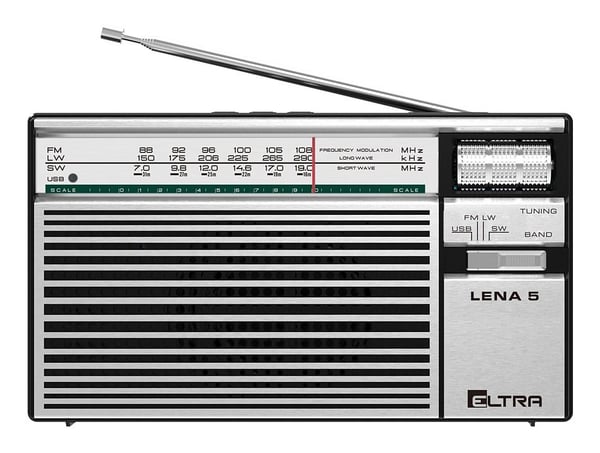 ELTRA LENA 5, Bærbar, Analog, FM, LW, SW, 87,5 - 108 MHz, 150 - 290 kHz, 8 - 18 kHz