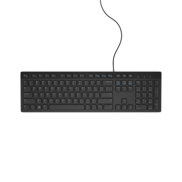 Dell KB216 - Tastatur - USB - amerikansk engelsk - svart