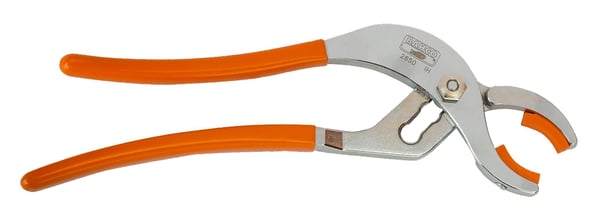 Bahco Liittopihdit, liukuliitospihdit, 3,8 cm, 6,5 cm, 8 mm, PVC, teräs, oranssi