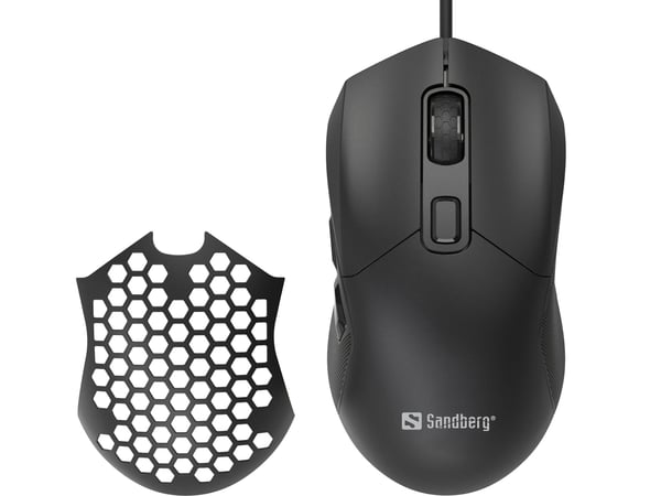 Sandberg - FlexCover 6D Gamer Mus - 6 knappar