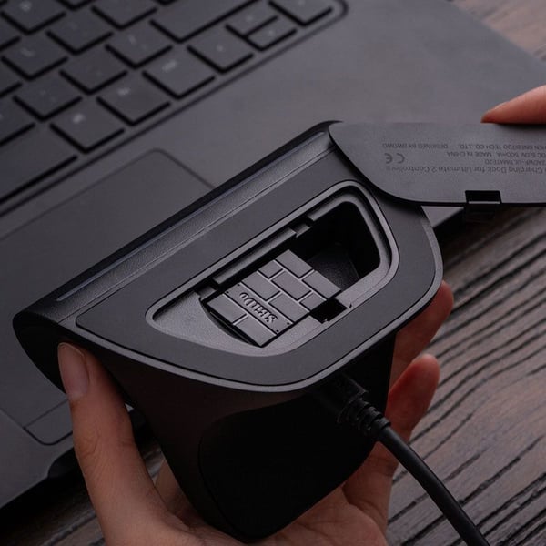 8BitDo Ultimate 2 trådløs spillkontroller 2.4G for Android, Mac, PC, svart