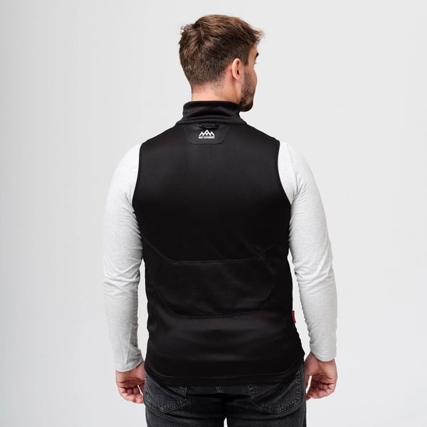 HeatX Heated Fleece Vest Mens XL - Black