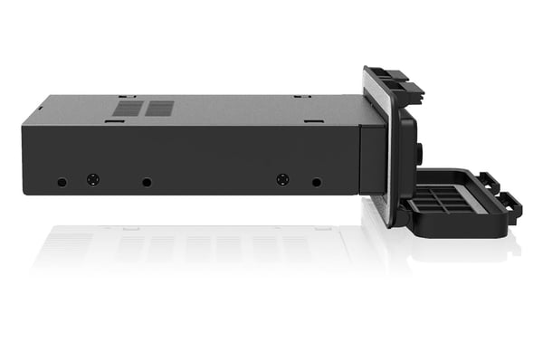 ICY DOCK irrotettava runko 1x2.5''SATA/ SAS/ATA HDD/SSD Dual-Lock f. 3.5''Bay
