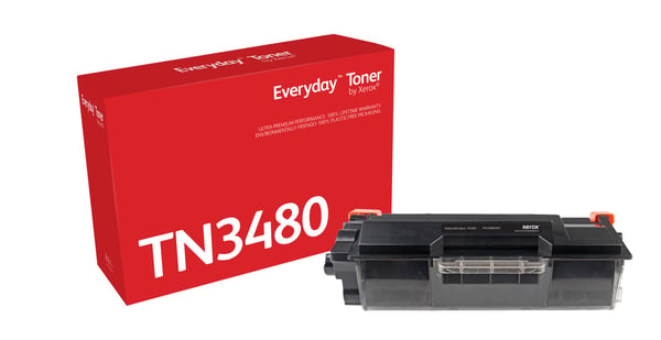 Everyday - Svart - kompatibel - tonerpatron (alternativ for: Brother TN3480) - for Brother HL-L5100, L5200, L6300, L6400, L6450, MFC-L5700, L6800, ...