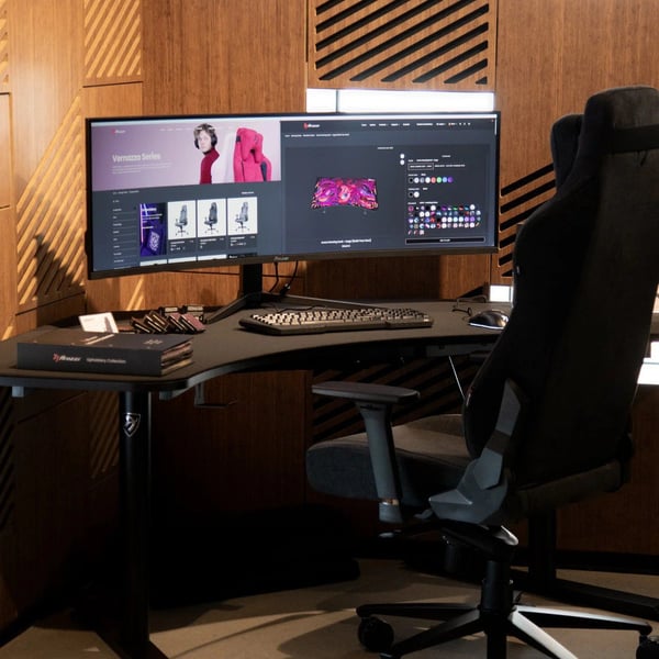 Arozzi Nova 49“ Curved VA 165Hz - Ultrawide Gaming Monitor - Black