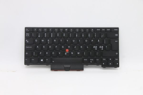 Sunrex - Erstatningstastatur for bærbar PC - med Trackpoint, UltraNav - bakbelysning - Nordisk - for ThinkPad L14 Gen 1 20U1, 20U2, 20U5, 20U6