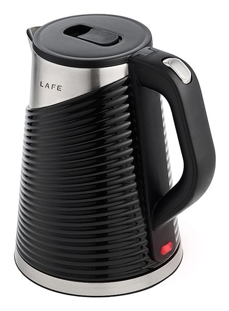 Lafe LAFCZA47468, 1,8 l, 1800 W, Svart, Rustfritt stål, Rustfritt stål, Overopphetingsbeskyttelse, Trådløs