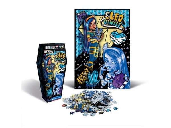 Clementoni Puslespil Monster High Coffin Pack Cleo, 150 brikker