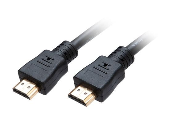 Maplin - Ultra High Speed - HDMI-kabel - HDMI hann til HDMI hann - 1 m - svart - 8 K 60 Hz (7680 x 4320) støtte