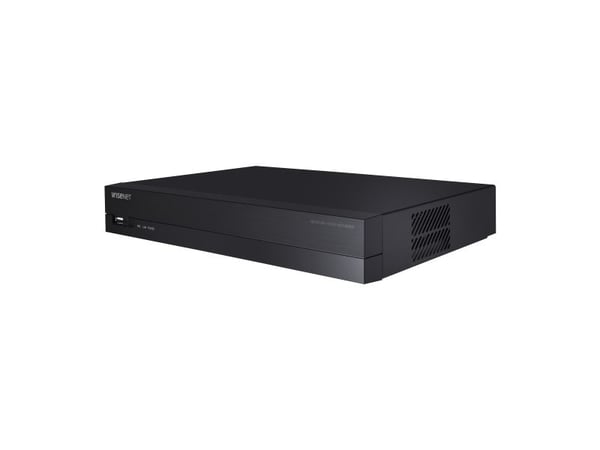 Hanwha XRN-420S, 4 kanavaa, 3840 x 2160 pikseliä, 3840 x 2160, 1920x1080, H.265, H.264, MJPEG, G.711, G.726, AAC, 50 Mbit/s