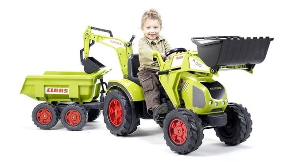 Falk Claas 1010W, 3 år, Plast, Sort, Oliven