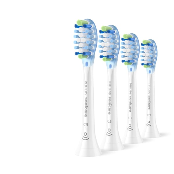 Philips Sonicare C3 Premium plakkforsvar tannbørstehoder – hvite – 4-pakning