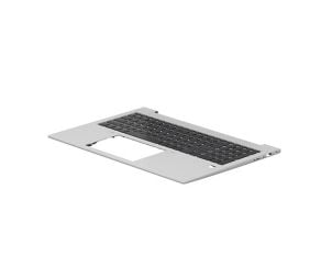 HP - Ersättningstangentbord för bärbar dator - for models with discrete graphics - med ClickPad - bakgrundsbelyst - tjeckisk/slovakisk - med övre s...