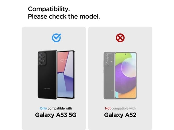 Spigen AlignMaster GLAS.tR, Samsung, Galaxy A53 5G, Ripebestandig, Gjennomsiktig, 1 stykker