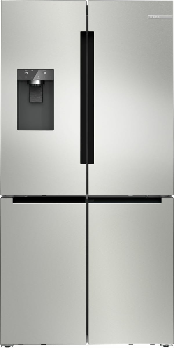 Bosch Serie 6 KFD96APEA kjøleskap/fryser 574 L E 90,5 cm børstet stål