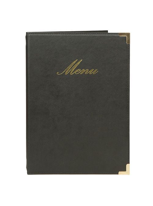 Securit MC-CRA5-BL, A5, Metall, PU plastikk, Svart, Matt, Lakk, Plastikk, Avrundede hjørner