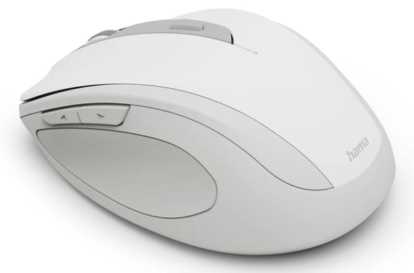 Hama WM-400, oikeakätinen, optinen, langaton RF, 1600 dpi, valkoinen