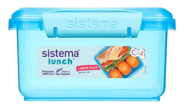 Sistema Lunch Plus 1,2 l Ocean blue