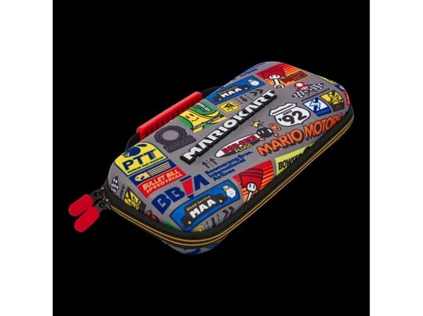 PowerA NSCS0126-01, Kova kotelo, Nintendo, Monivärinen, Nintendo Switch, vetoketju, vetoketju