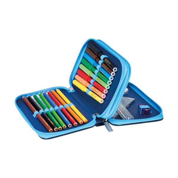 Herlitz Cosmic Explorer, 23 styck, Blå, Mörkblå, Polyester, Bild, 193 mm, 50 mm