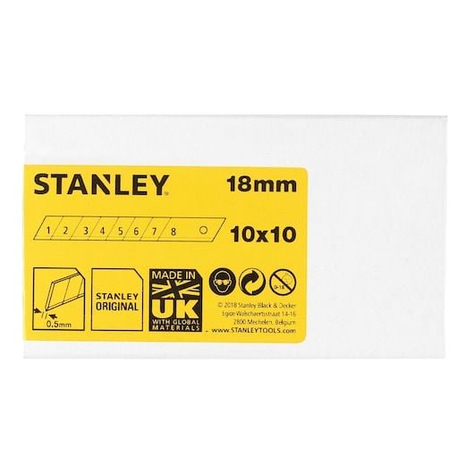 Stanley 11-301 - Skärblad för avbrytkniv (3 st.)