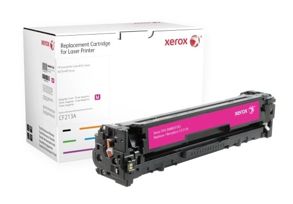 Xerox Värikasetti, magenta. Vastaa tuotetta HP CF213A . Yhteensopiva avec HP LaserJet Pro 200 M251, LaserJet Pro 200 MFP M276-tulostimen kanssa, 18...