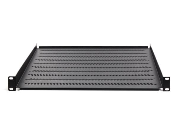 Digitus TN-19-550-1U-BK, Hylle, Sort, Stål, 25 kg, 1U, 48,3 cm (19")