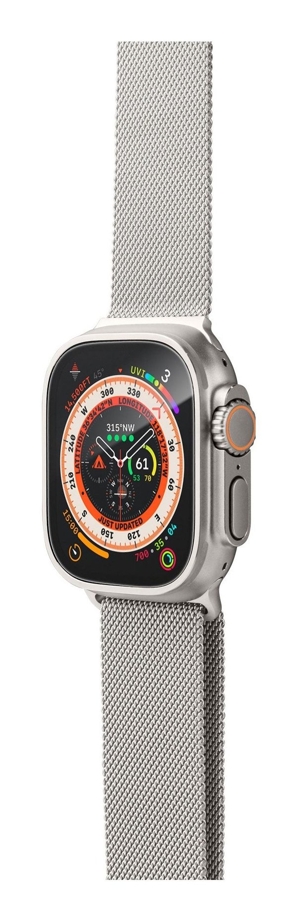 "LAUT PRIME GLASS Klart beskyttelsesglass for Apple Watch Ultra 49 mm
