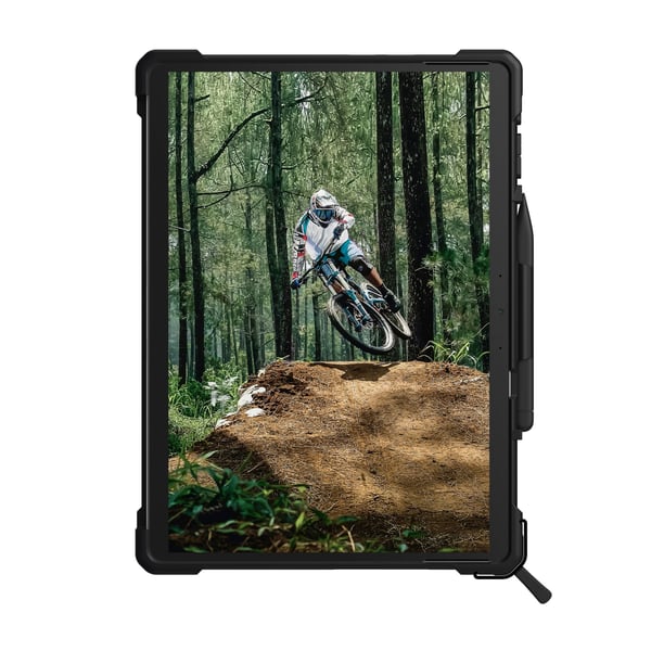 UAG Plasma Series Rugged Case for Surface Pro 9 - Plasma Series w/ Handstrap and Shoulder Strap- Clear - Baksidedeksel for nettbrett - is - for Mic...