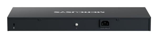 Mercusys MS128GP, Gigabit Ethernet (10/100/1000), Strøm over Ethernet (PoE), Stativ-montering, 1U