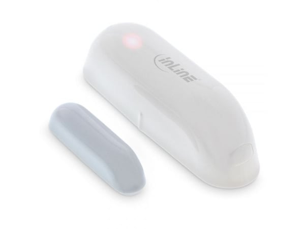 InLine 40152, Trådlös, WLAN, Vit, 2400 MHz, 45 m, Dörr/fönster