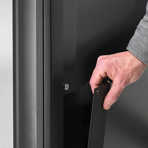 Chief X-Large XPA1UB - Vaunu interaktiiviselle litteälle paneelille - Musta - Näytön koko: 139,7-254 cm (55"-100")