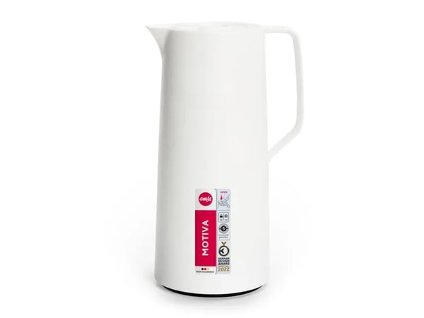 EMSA Motiva, Yksi teekannu, 1000 ml, Valkoinen, 126 mm, 168 mm, 274 mm