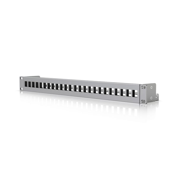 Ubiquiti - Blankt Keystone pluggbord - rackmonterbar - 1U - 24 porter